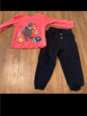 Boys Koala Kids Graphic Top Jogger Sweatpants